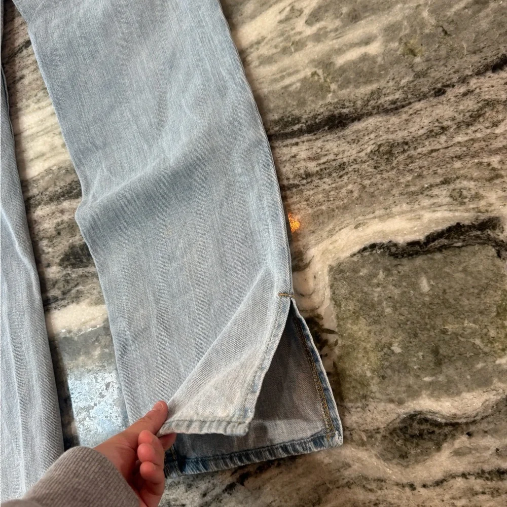 Urban Outfitters Light Blue Straight Leg Jeans - Picture 5 of 7